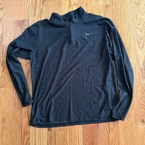 Nike Charcoal Quarter-Zip Pullover